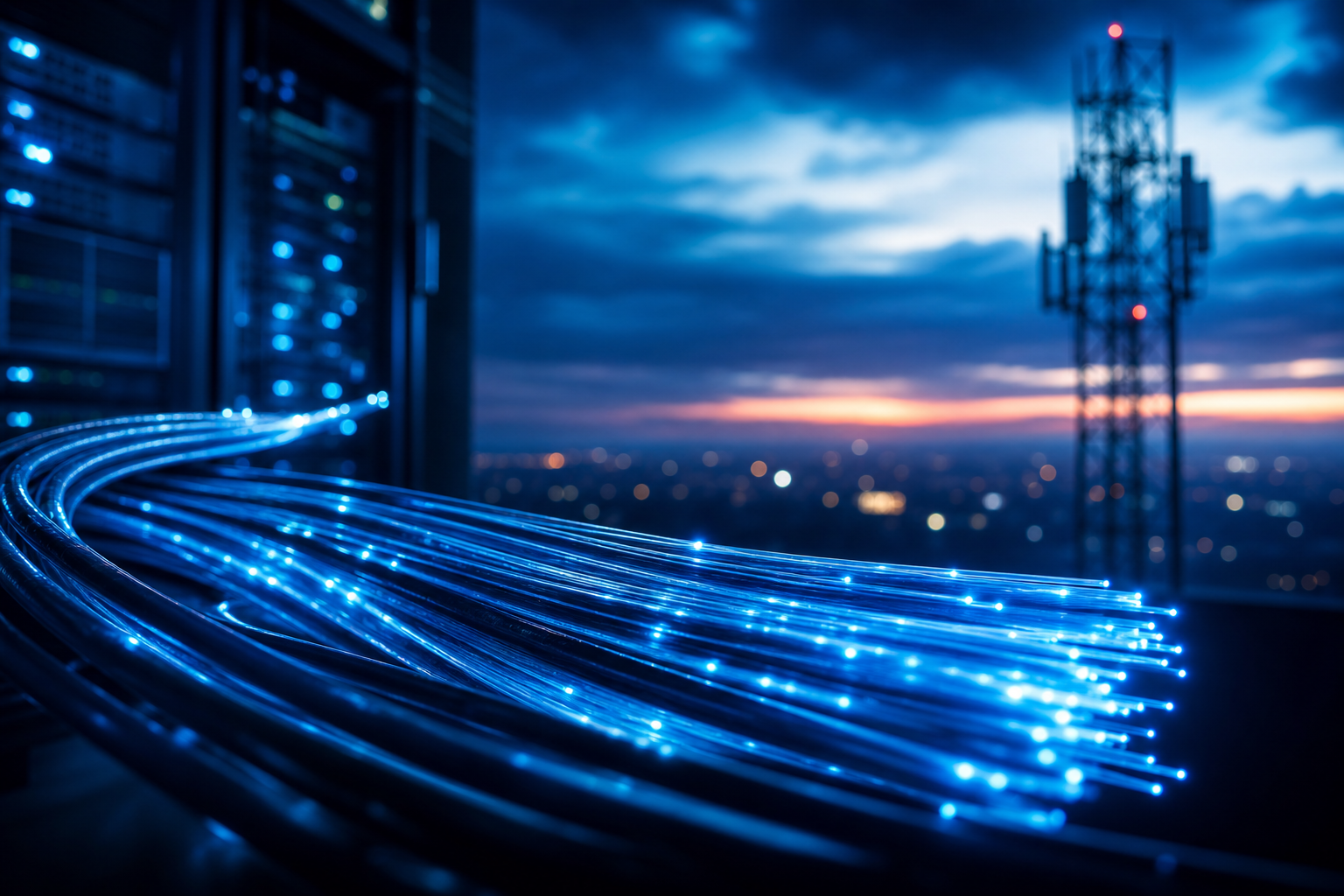 Fiber internet network infrastructure